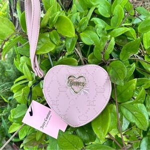 Pink Heart Juicy Couture Heart Shaped Wristlet